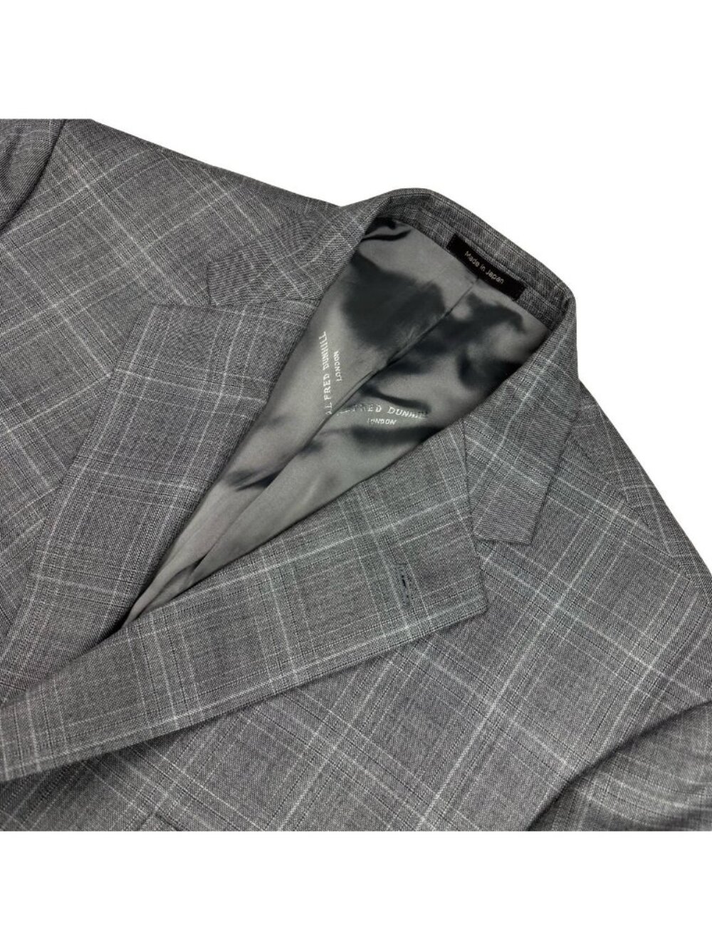 Afred Dunhill Men's Wool 3-Button Blazer Gray • Japan • 42R
